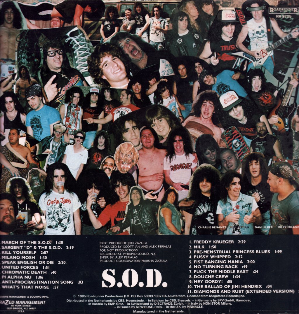 Stormtroopers Of Death - Speak English Or Die - Lp
