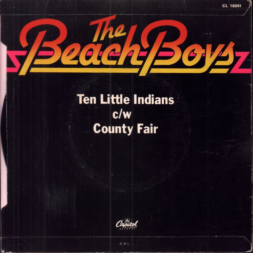 Beach Boys - Ten Little Indians - 7 Inch