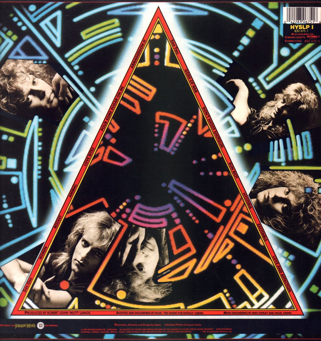 Def Leppard - Hysteria - Lp