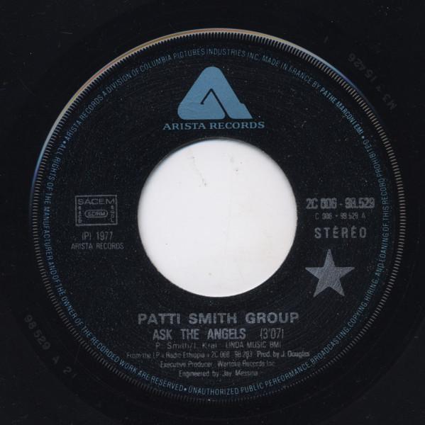 Patti Smith Group - Ask The Angels / Time Is On My Side - 7 Inch