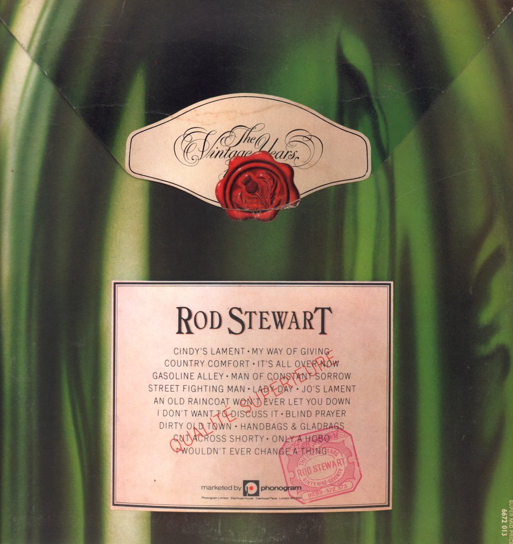 Rod Stewart - Vintage Years 1969-70 - Double Lp