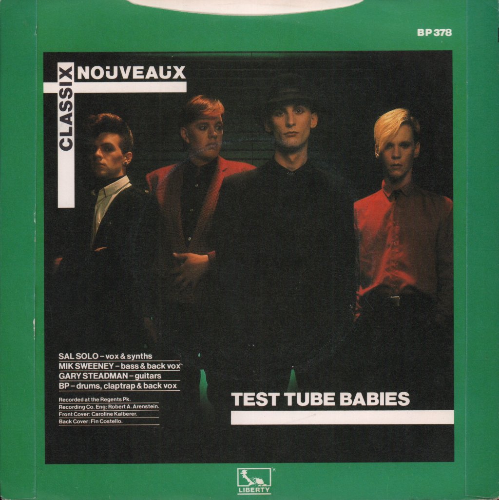 Classix Nouveaux - Nasty Little Green Men - 7 Inch