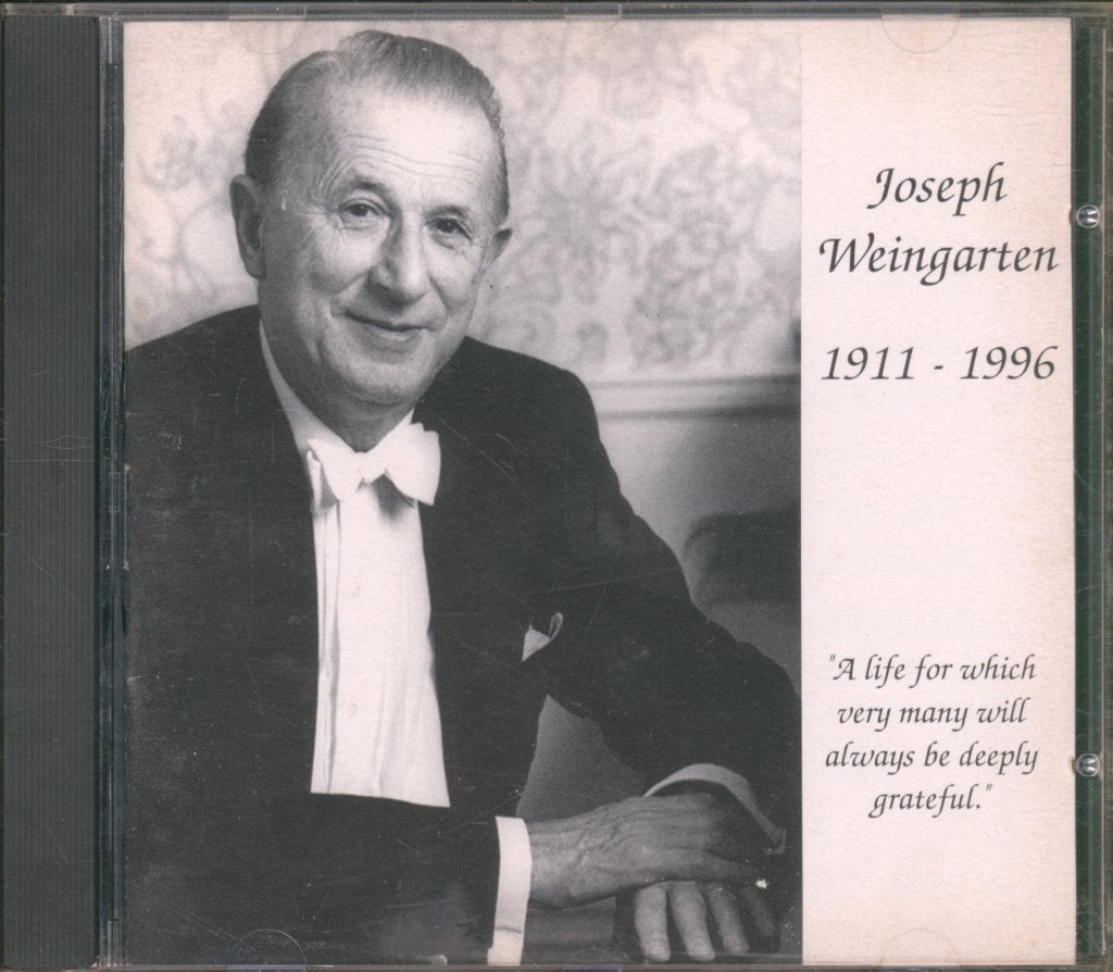 Joseph Weingarten - Joseph Weingarten 1911-1996 - Cd