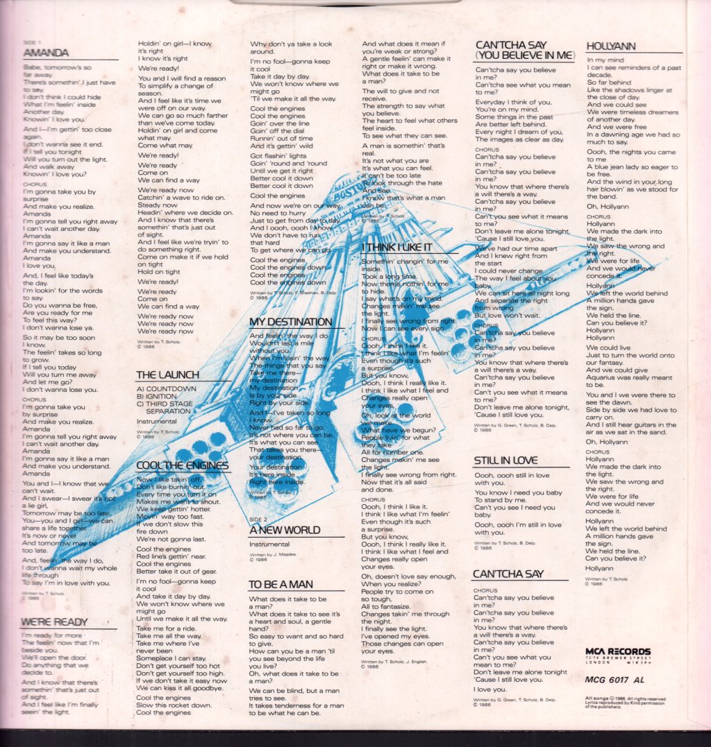 Boston - Third Stage - Lp