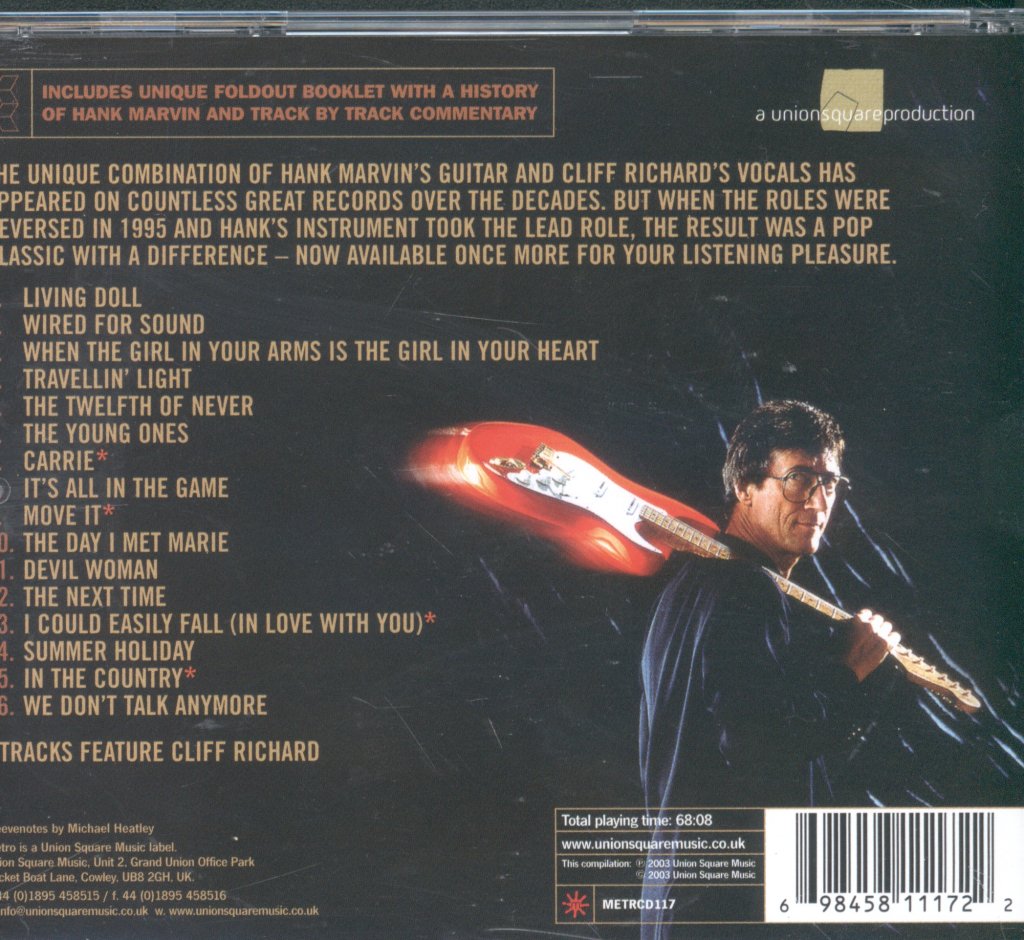 Hank Marvin - Hank Plays Cliff - Cd