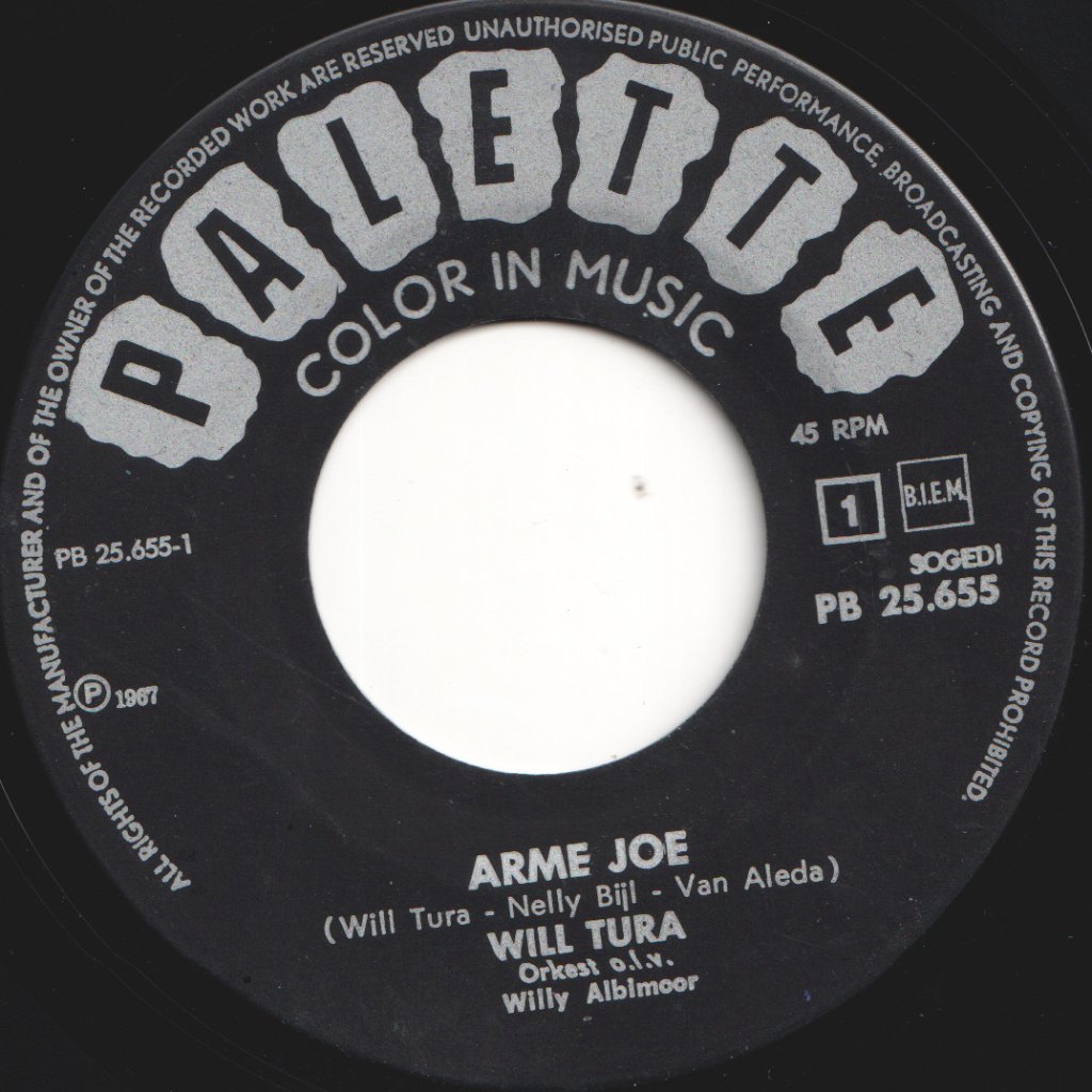 Will Tura - Arme Joe - 7 Inch