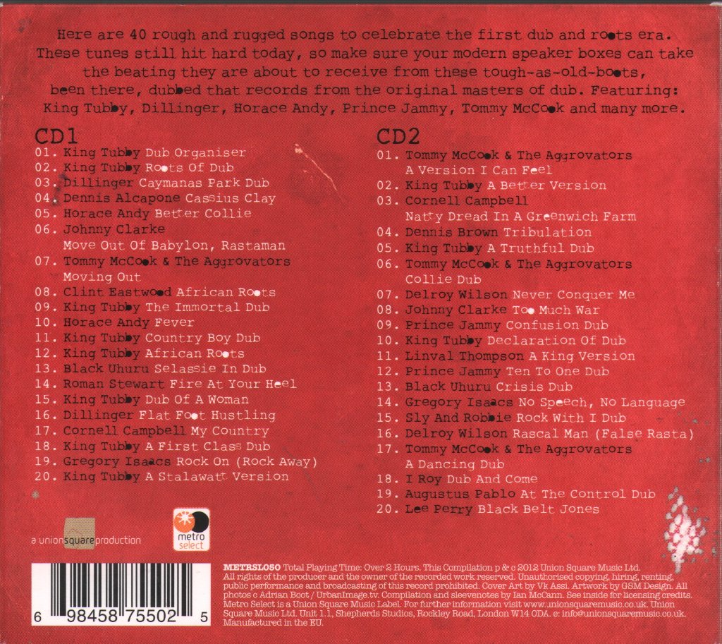 Various Artists - Dub - Double Cd