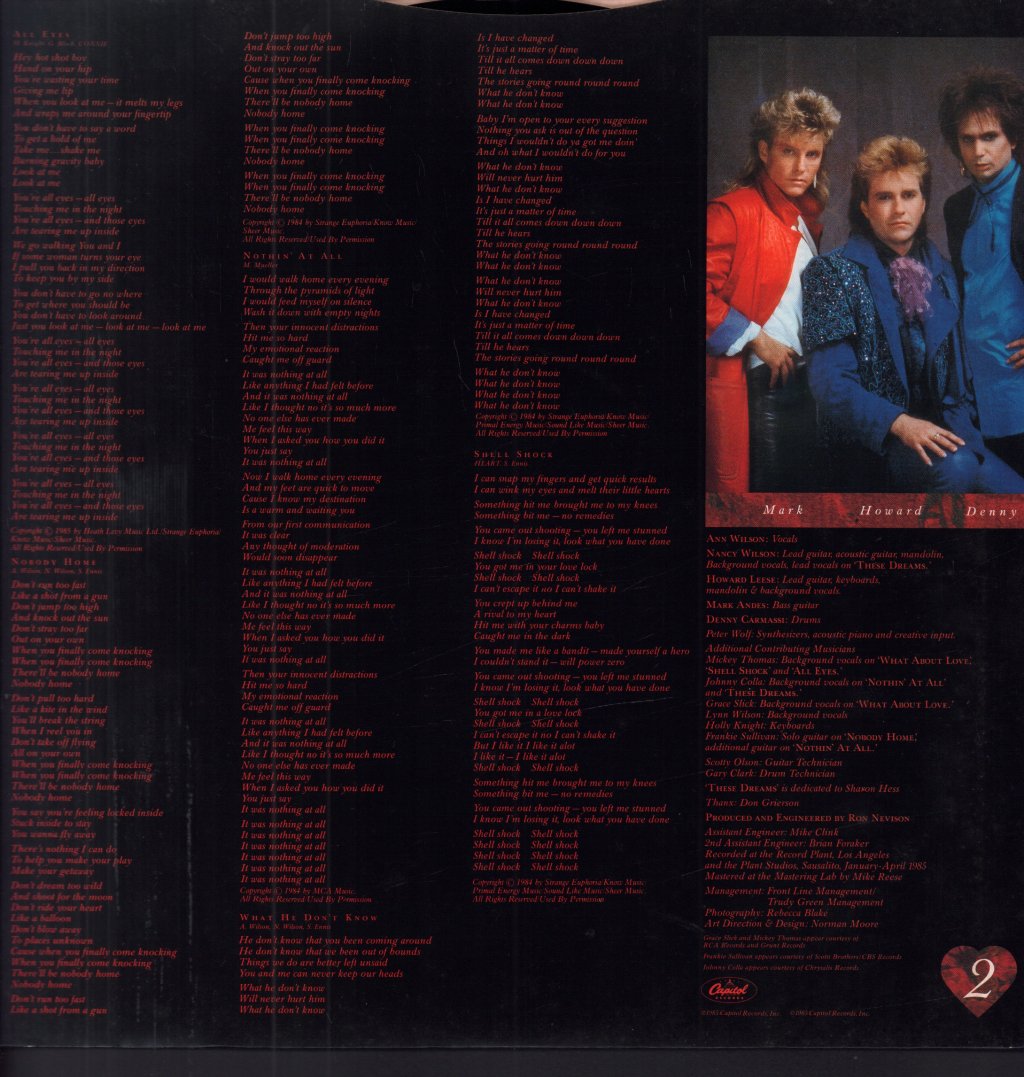 Heart - Heart - Lp