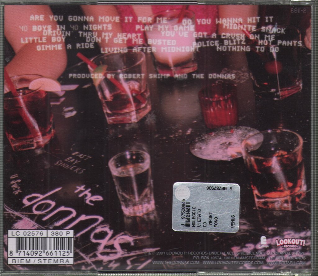 Donnas - Turn 21 - Cd