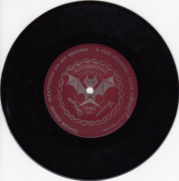 Tumor Circus - Meathook Up My Rectum - 7 Inch