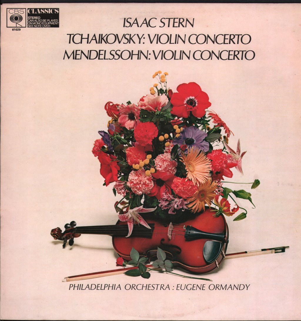 Isaac Stern / Eugene Ormandy / Philadelphia Orchestra - Tchaikovsky / Mendelssohn Violin Concerto - Lp
