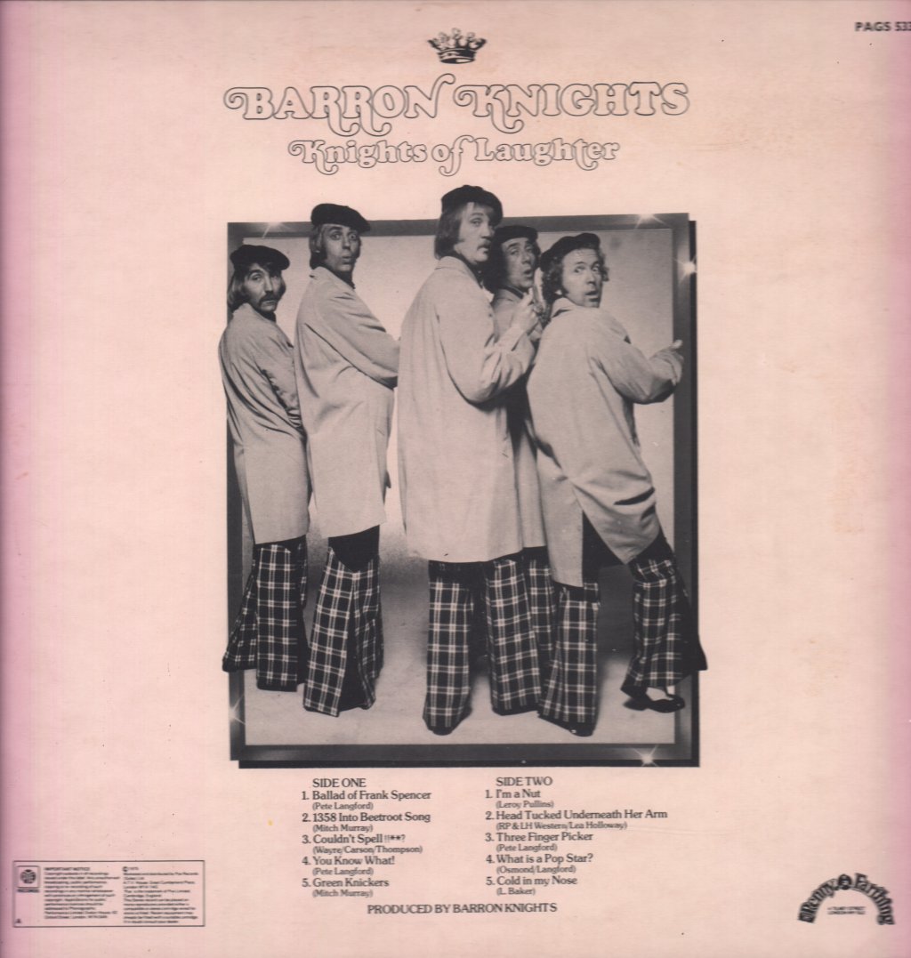 Barron Knights - Knights Of Laughter - Lp