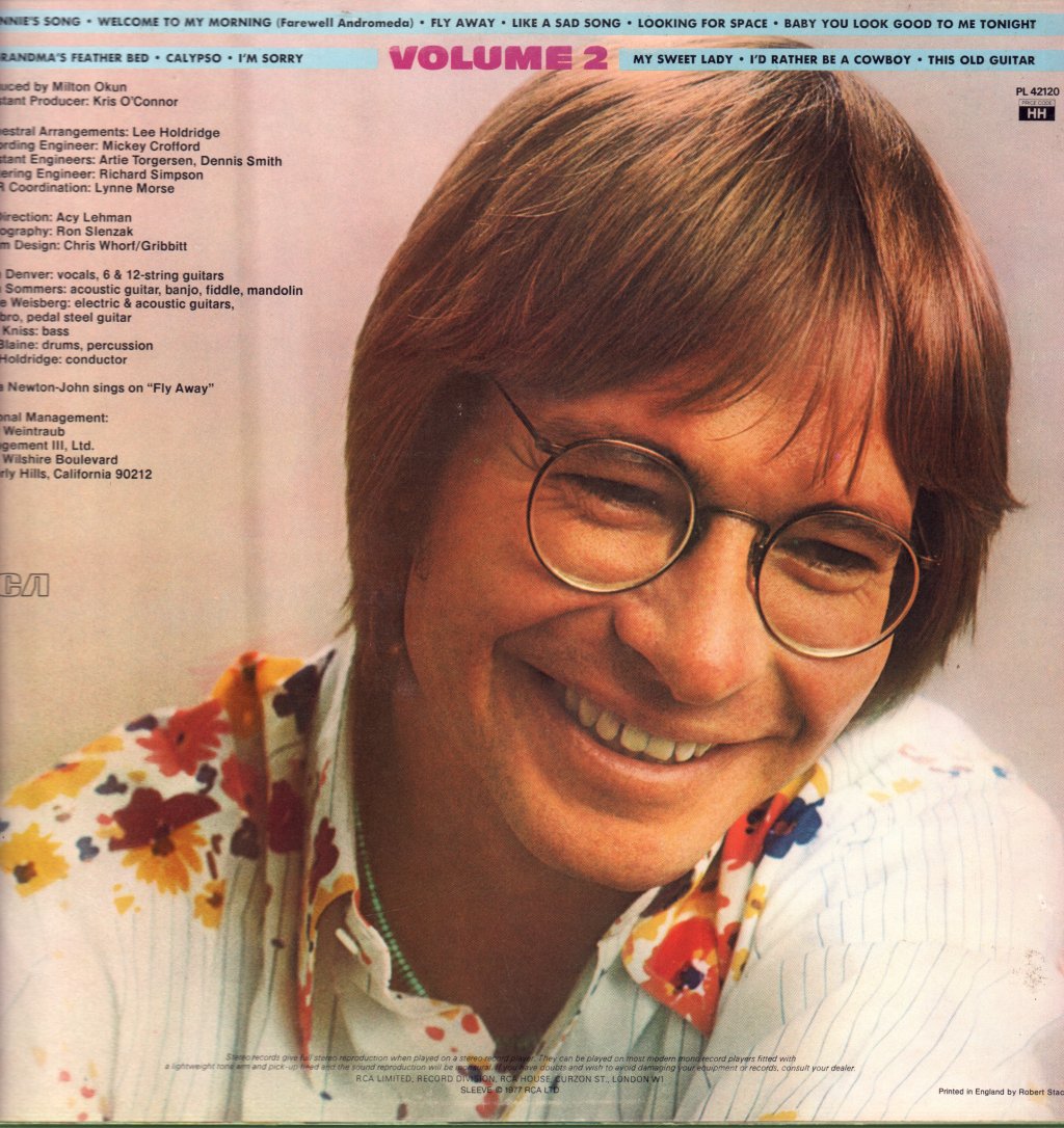John Denver - Best Of John Denver Volume 2 - Lp