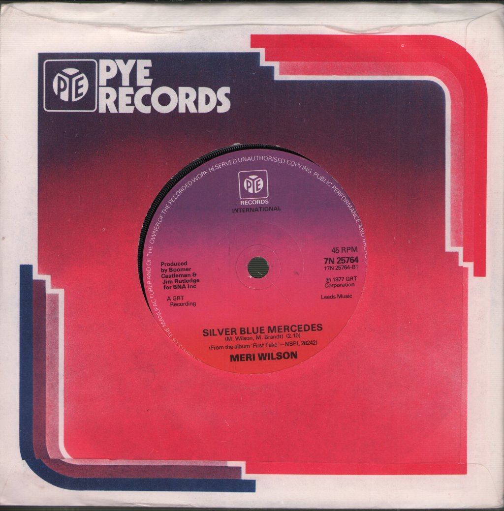 Meri Wilson - Rub-A-Dub-Dub - 7 Inch