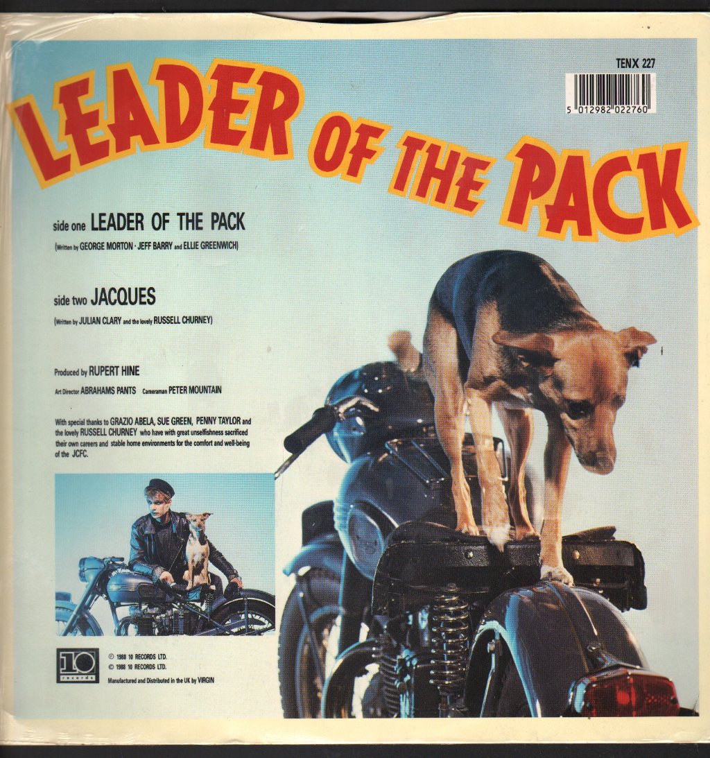 Joan Collins Fan Club - Leader Of The Pack - 12 Inch