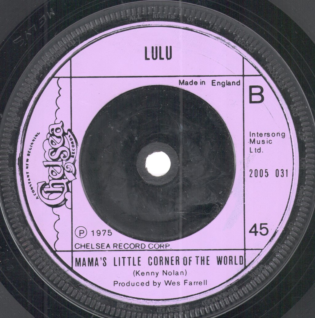 Lulu - Boy Meets Girl - 7 Inch