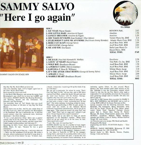 Sammy Salvo - Here I Go Again - Lp