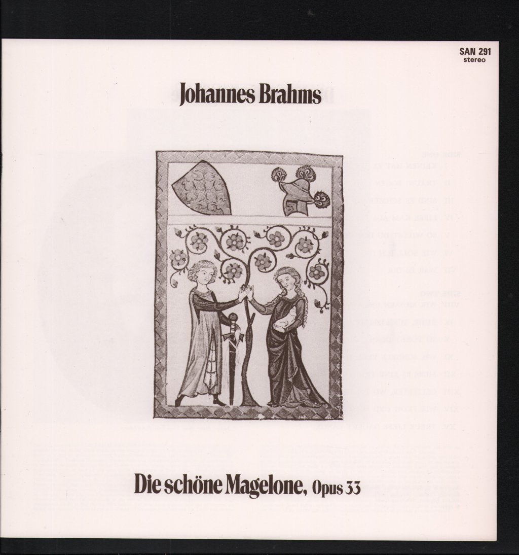 Dietrich Fischer-Dieskau / Sviatoslav Richter - Brahms - Die Schöne Magelone - Lp