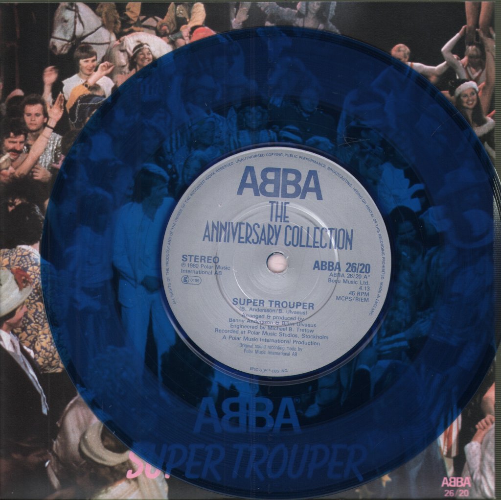 ABBA - Super Trouper/The Piper - 7 Inch