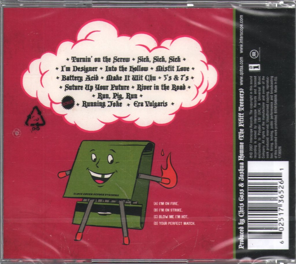 Queens Of The Stone Age - Era Vulgaris - Cd