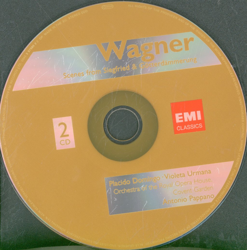 Placido Domingo, Orchestra Of The Royal Opera House Covent Garden - Wagner - The Ring, Tristan und Isolde - Scenes and Arias - Double Cd