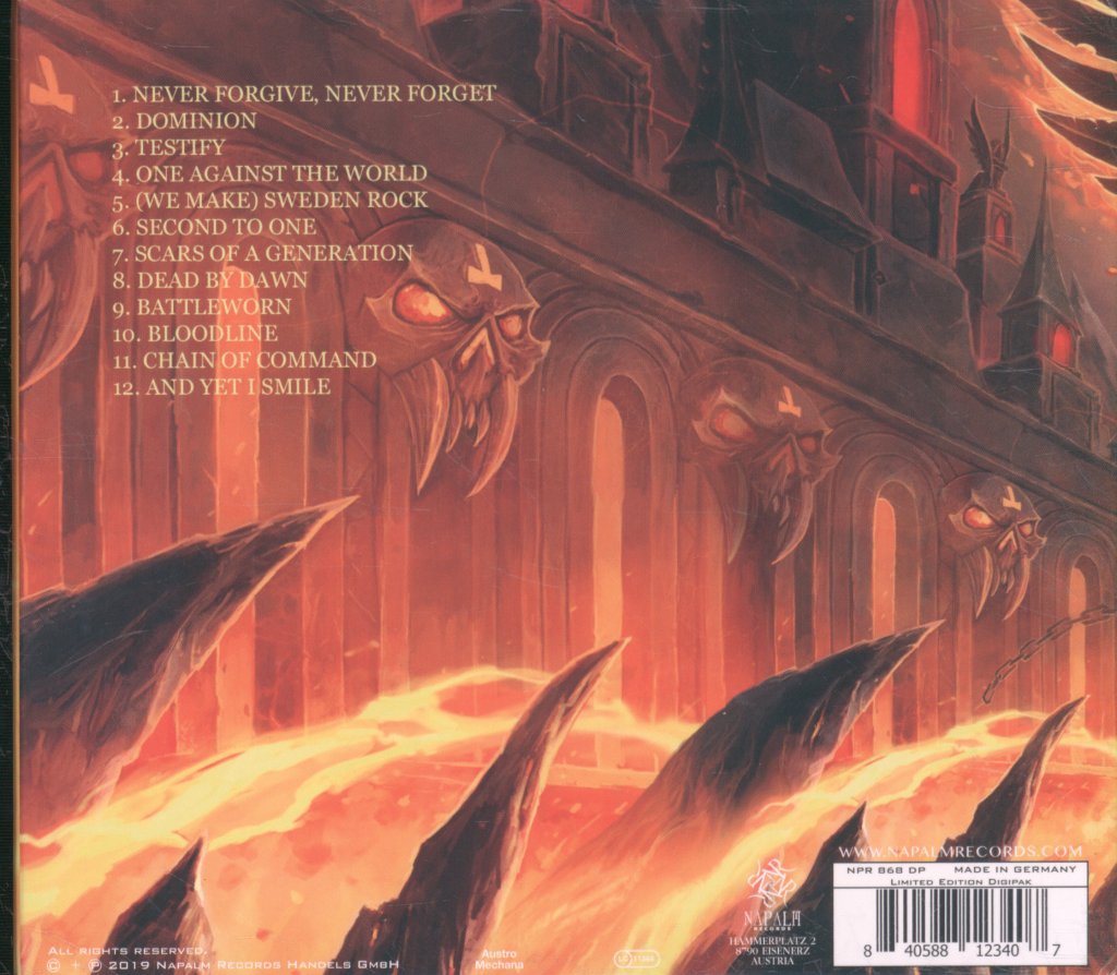 Hammerfall - Dominion - Cd