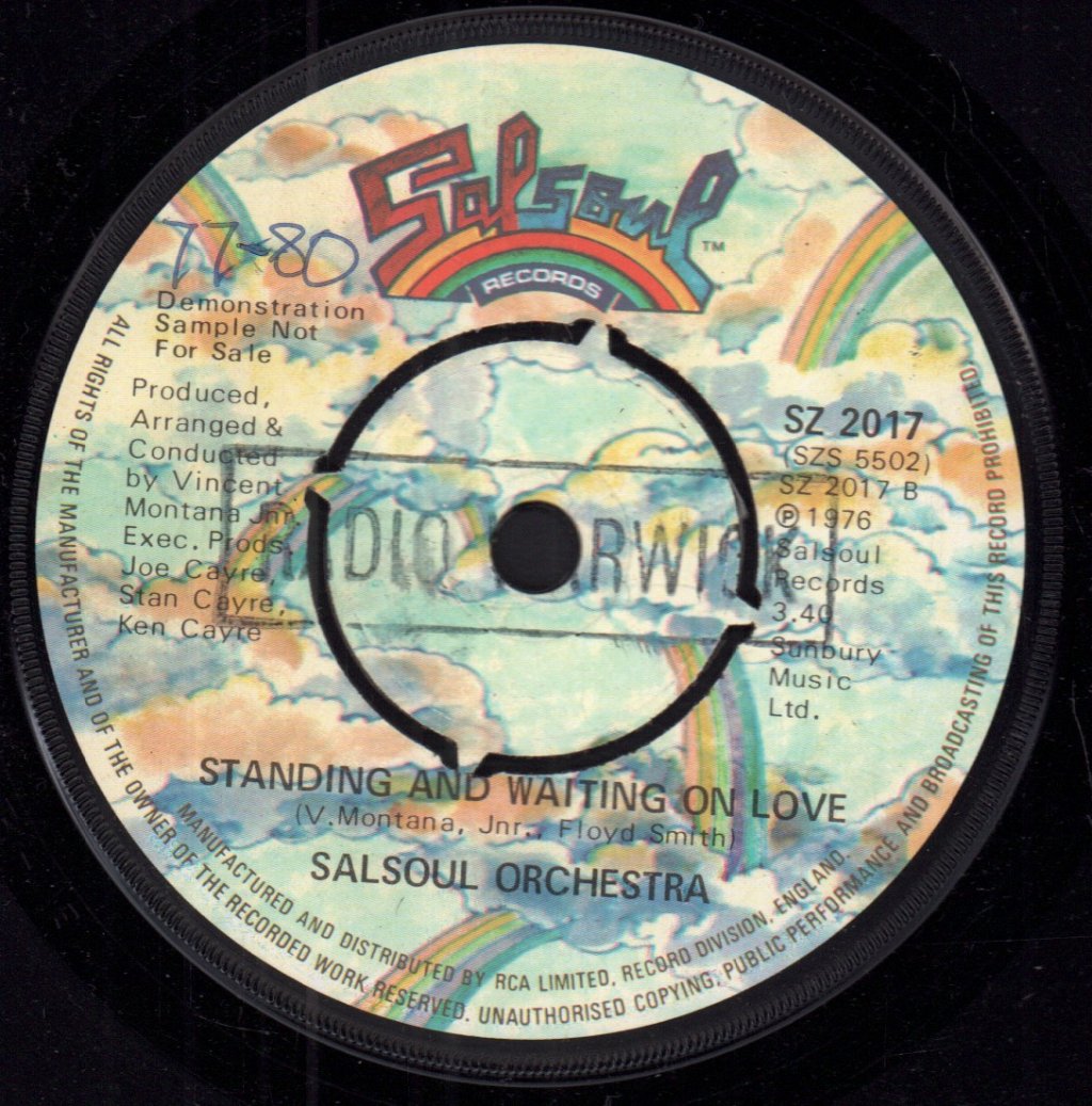 Salsoul Orchestra - Salsoul : 3001 - 7 Inch