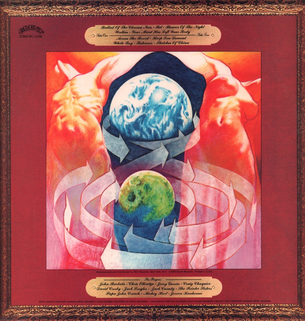Paul Kantner, Grace Slick And David Freiberg - Baron Von Tollbooth and The Chrome Nun - Lp
