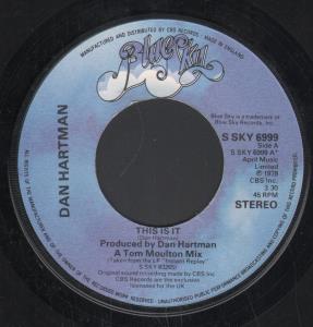 Dan Hartman - This Is It - 7 Inch