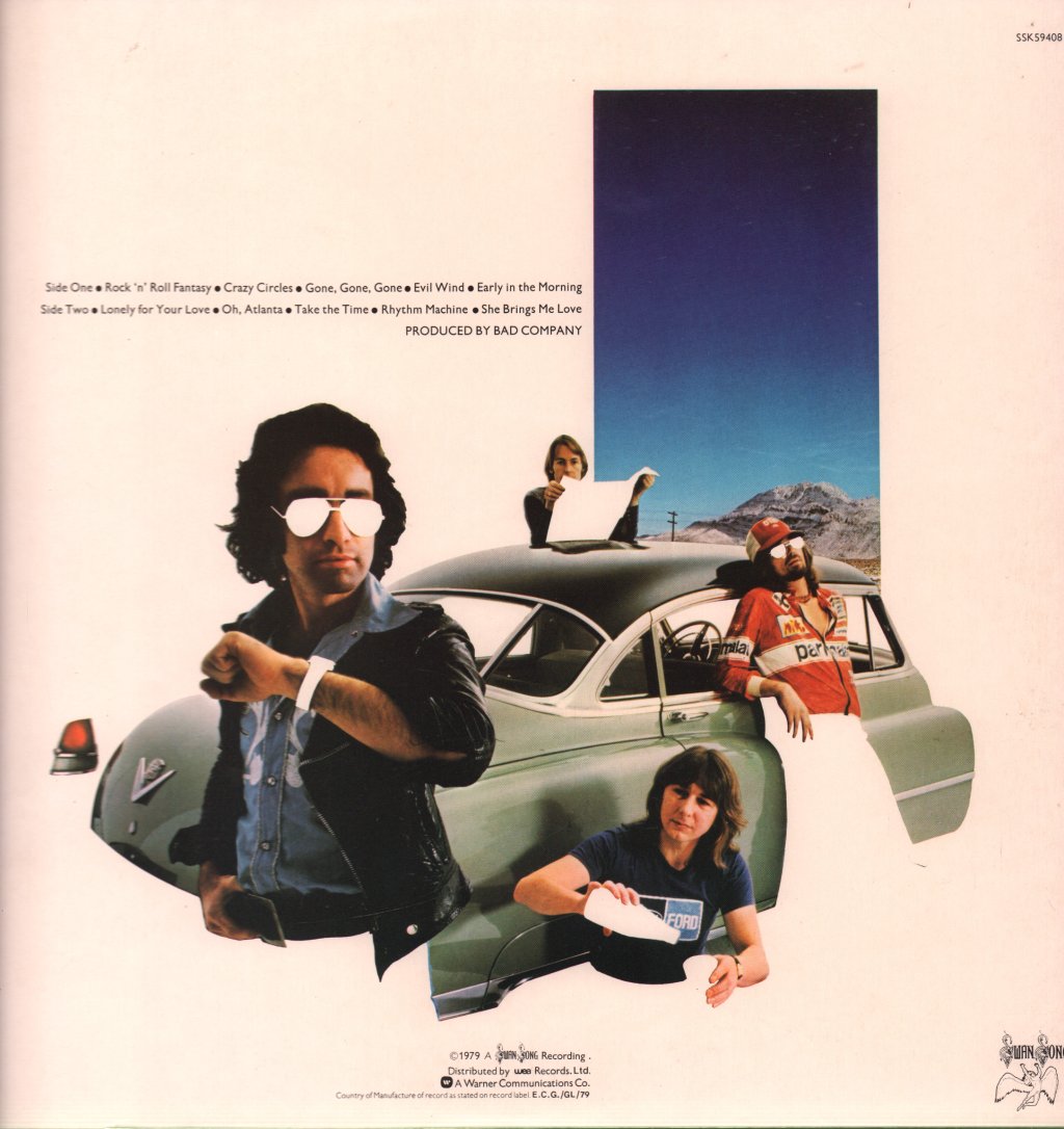 Bad Company - Desolation Angels - Lp