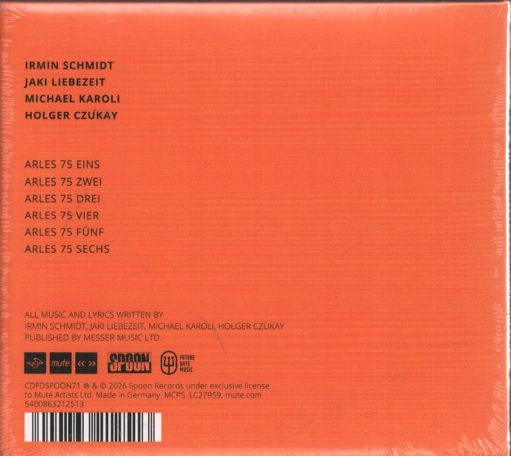Can - Live In Arles 1975 - Cd