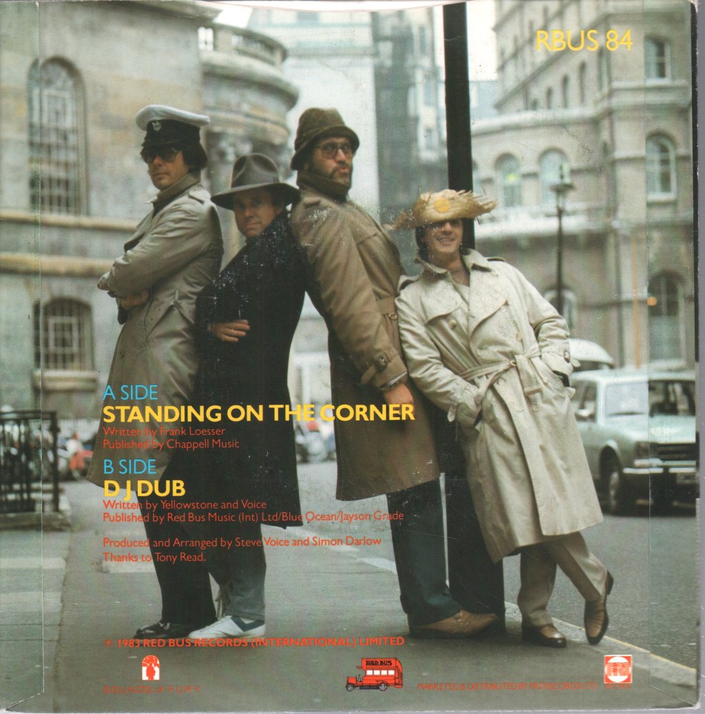 Four Corners - Standing On The Corner - 7 Inch
