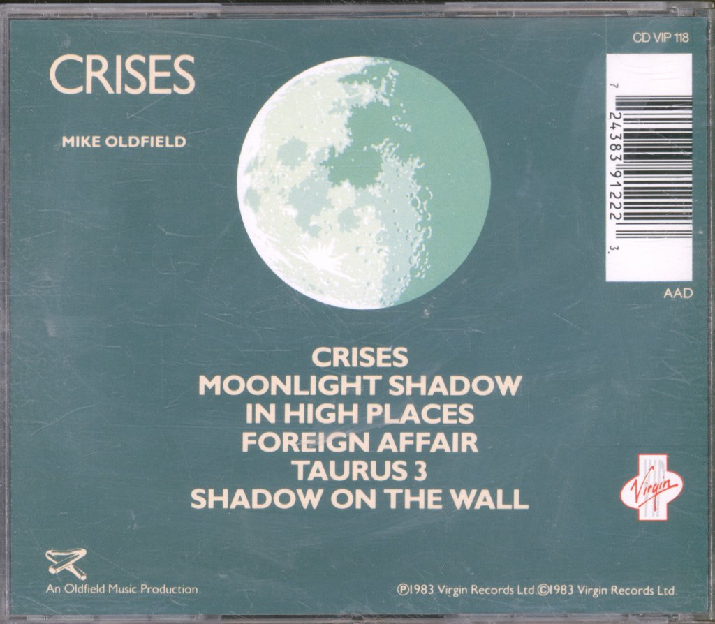 Mike Oldfield - Crises - Cd
