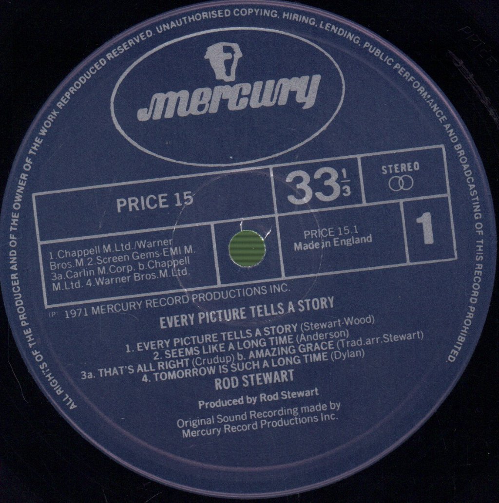 Rod Stewart - Every Picture Tells A Story - Lp