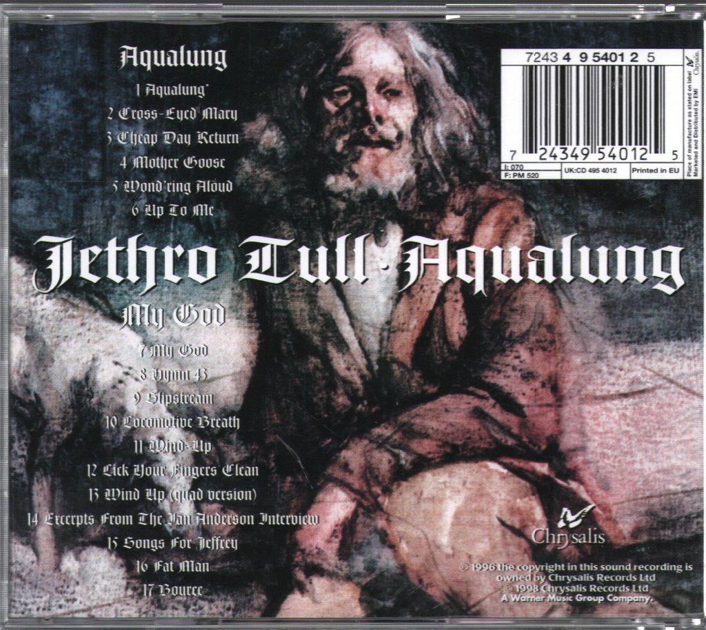 Jethro Tull - Aqualung - Cd