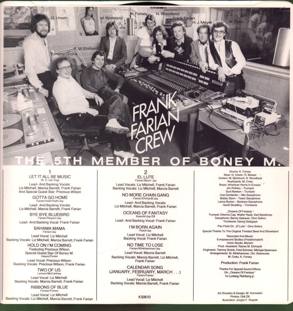 Boney M - Oceans Of Fantasy - Lp