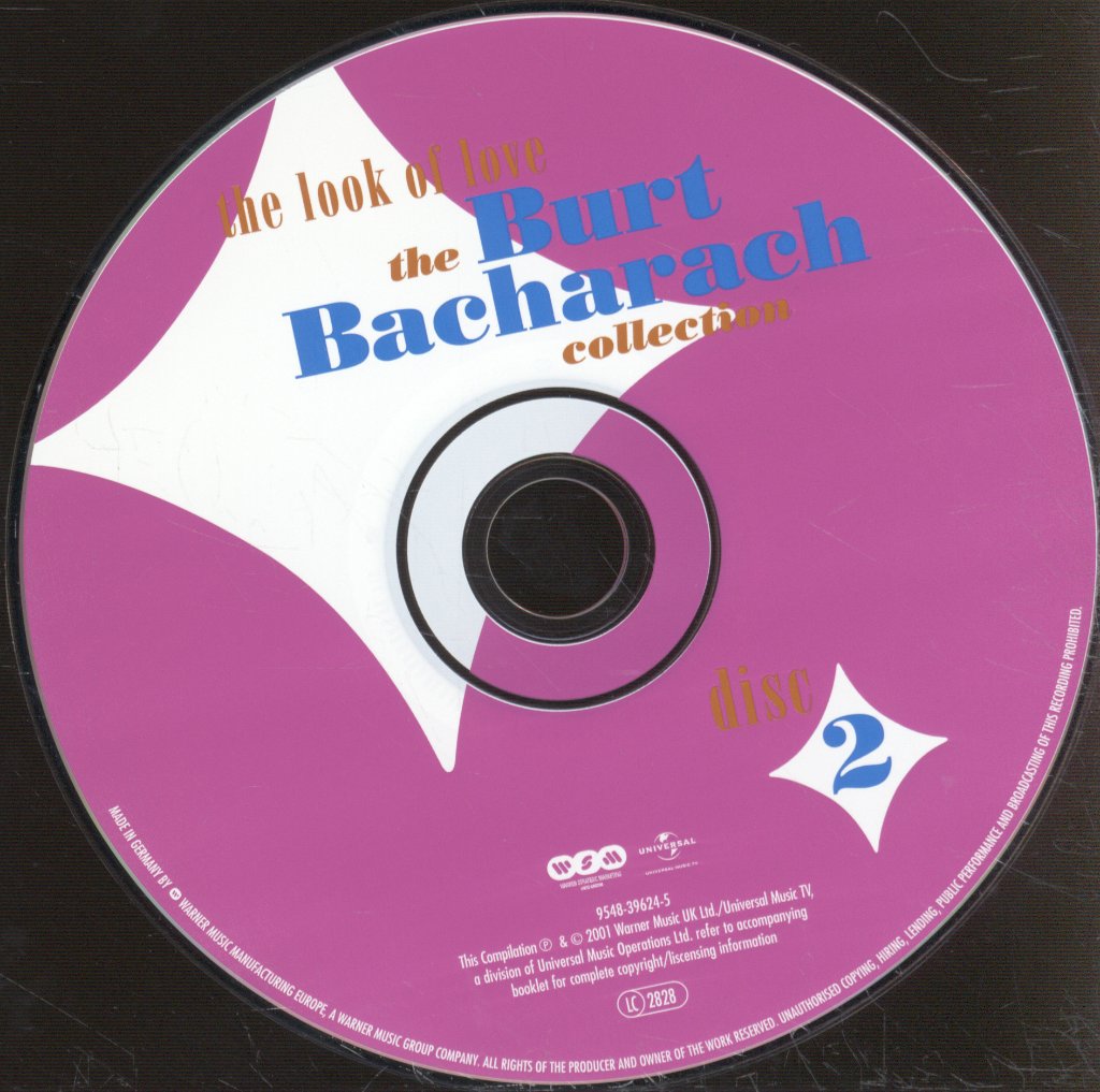 Various Artists - Look Of Love (The Burt Bacharach Collection) - Double Cd