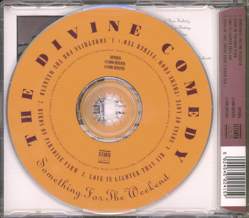 Divine Comedy - Something For The Weekend (A Casanova Companion No. 1) - Cd