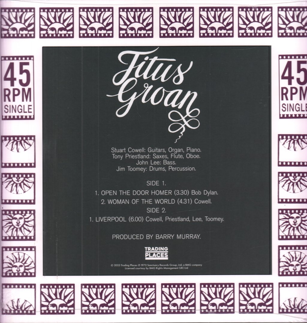 Titus Groan - Open The Door Homer - 12 Inch