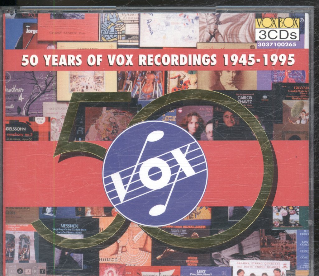 Various Artists - 50 Years Of Vox Recordings 1945-1995 - Triple Cd