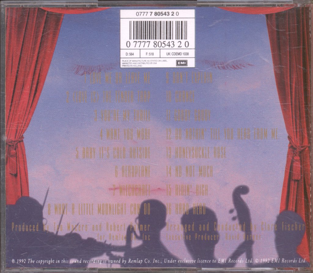 Robert Palmer - Ridin' High - Cd