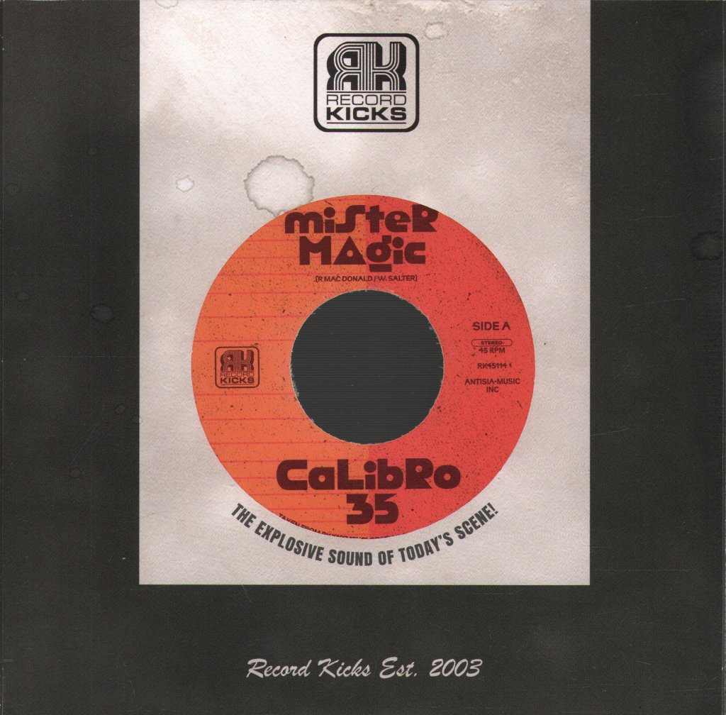 Calibro 35 - Mister Magic / Vitamin C - 7 Inch