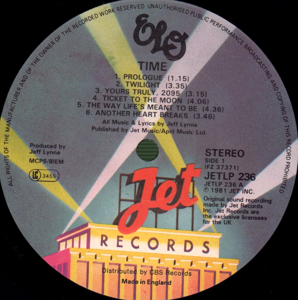 Electric Light Orchestra - Time - Lp