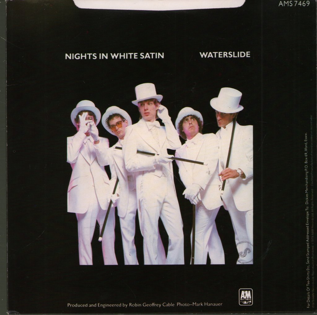 Dickies - Nights In White Satin - 7 Inch