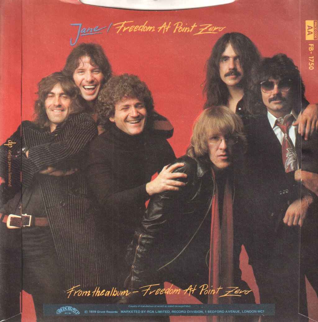 Jefferson Starship - Jane - 7 Inch