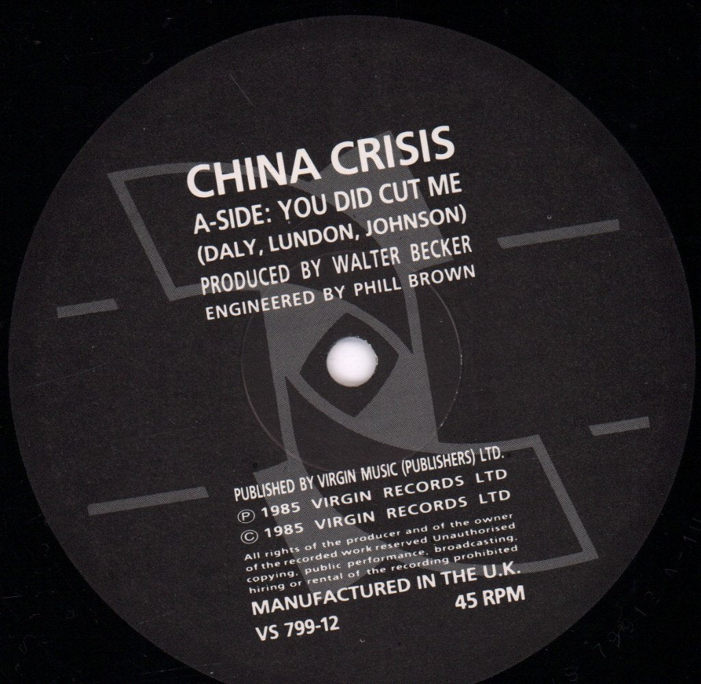 China Crisis - You Did Cut Me - 12 Inch