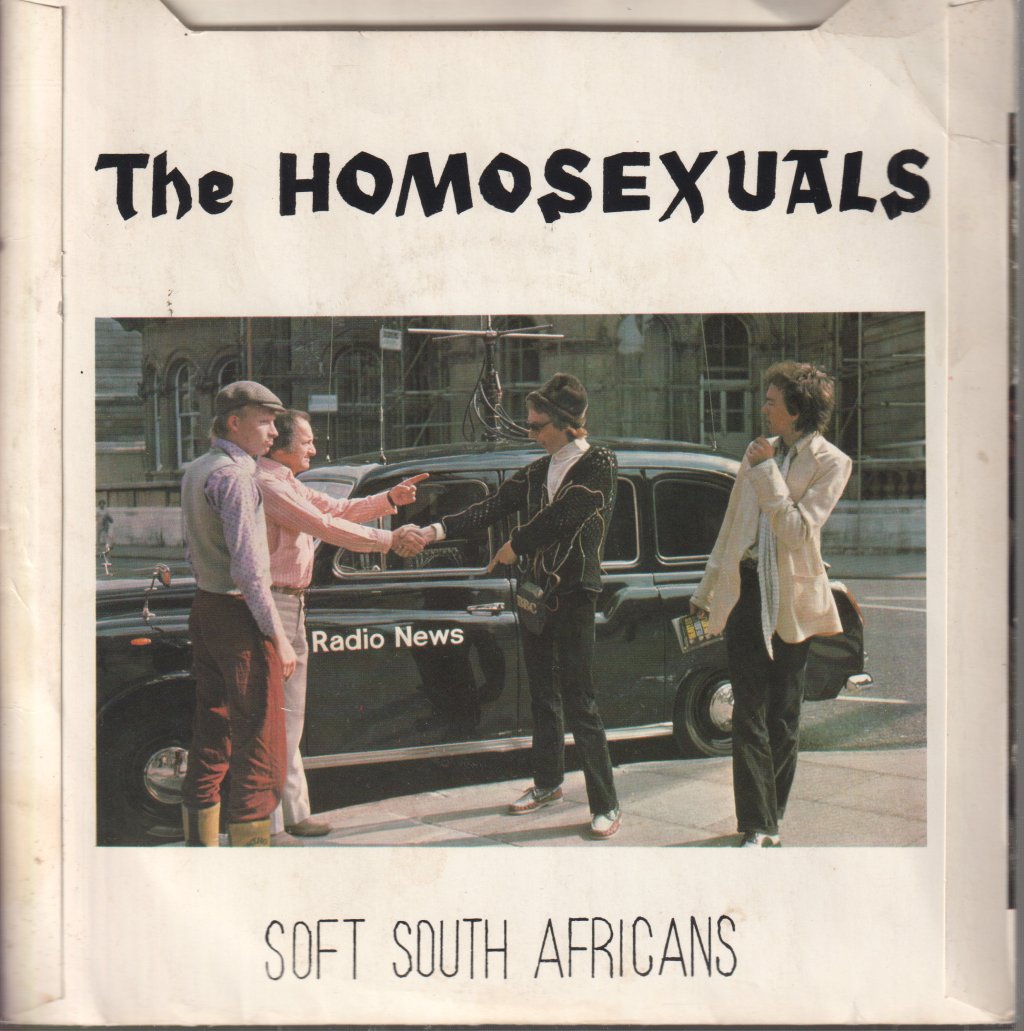 Homosexuals - Hearts In Exile - 7 Inch