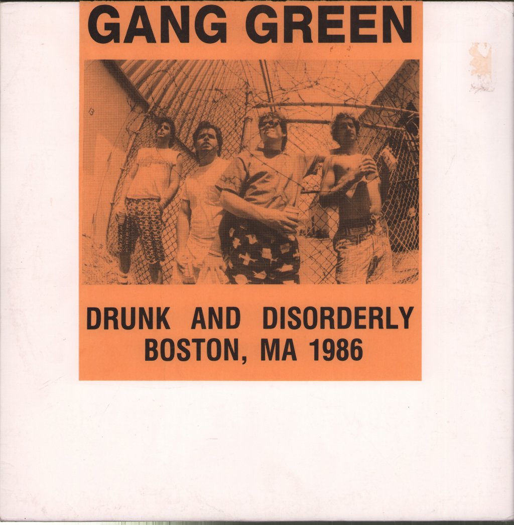 Gang Green - Drunk And Disorderly - 10 Inch