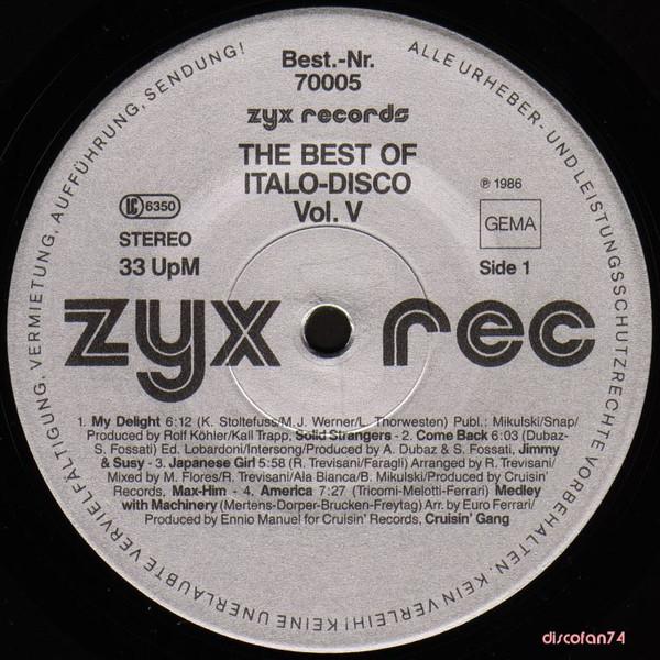 Various Artists - Best Of Italo-Disco Vol. 5 - Double Lp