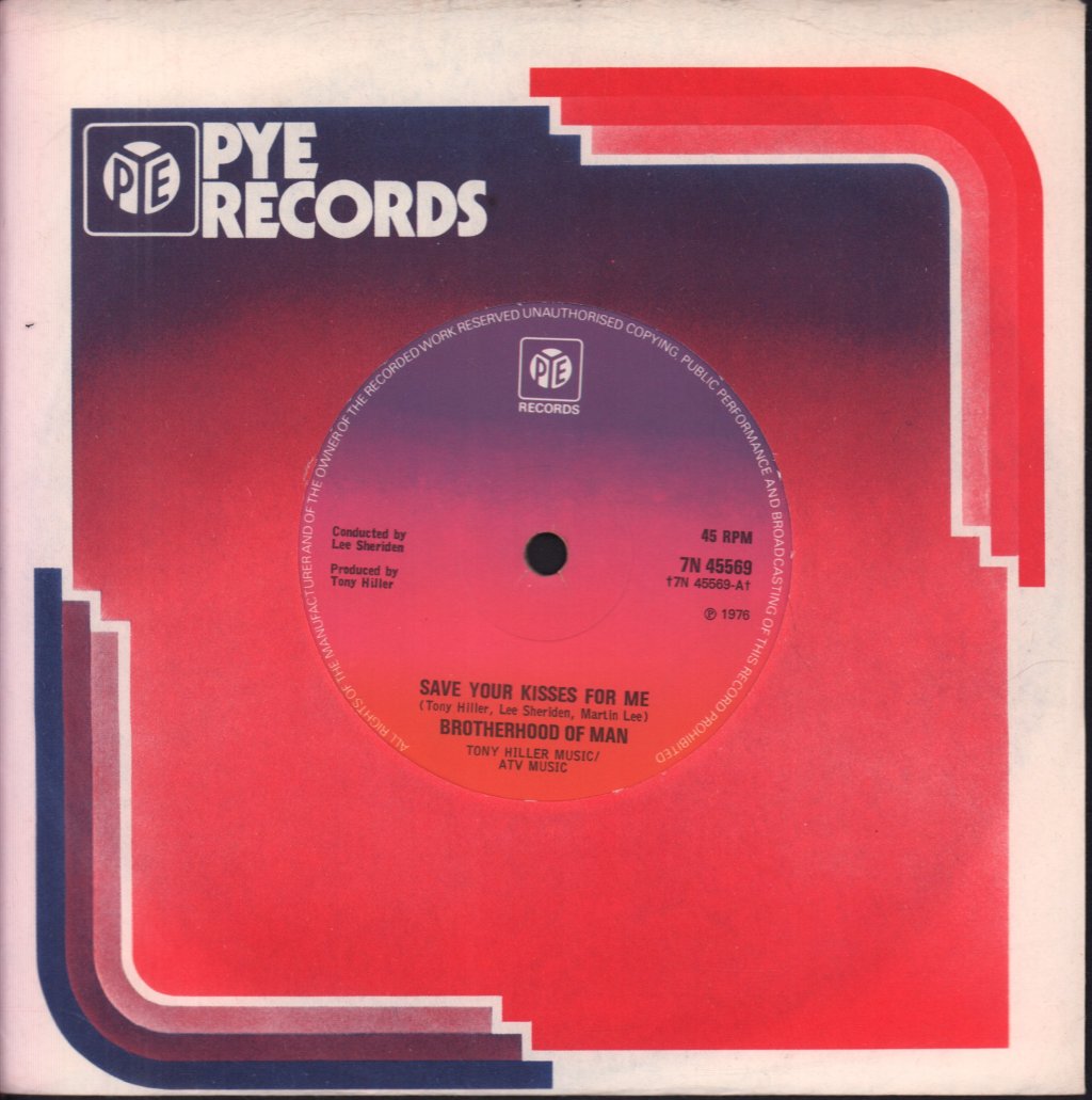 Brotherhood Of Man - Save Your Kisses For Me - 7 Inch